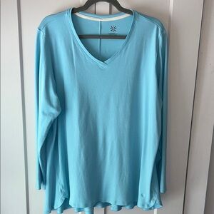 Women's V-Neck Pima Cotton